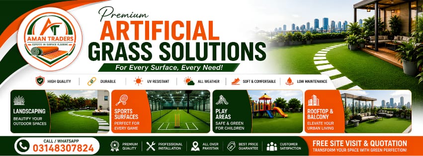 Premium Artificial Grass — For Every Surface