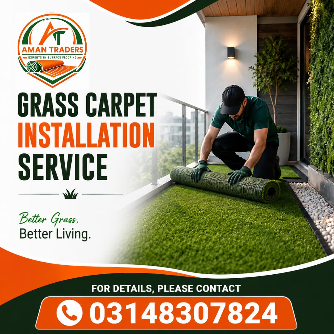 Grass Carpet Installation Service