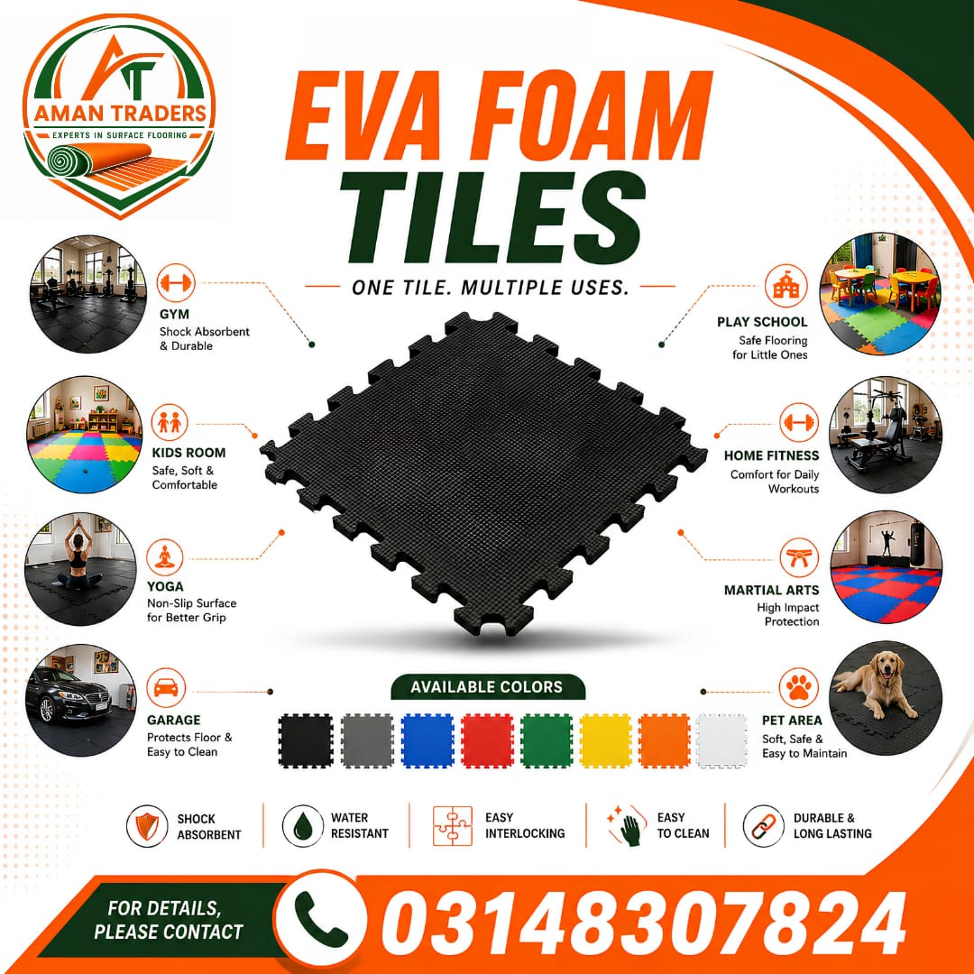 EVA Foam Tiles — One Tile Multiple Uses