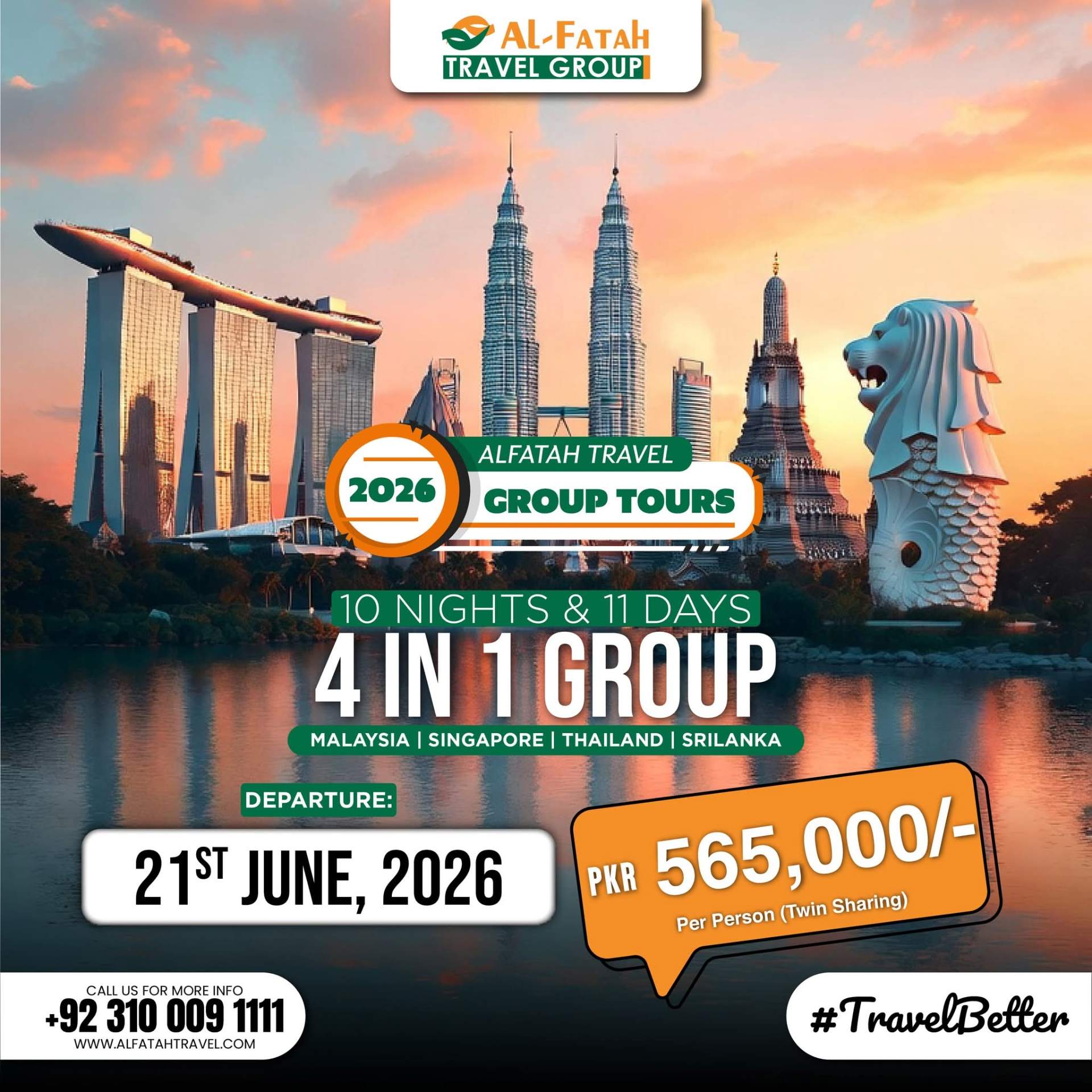 4 in 1 Group Tours 2026