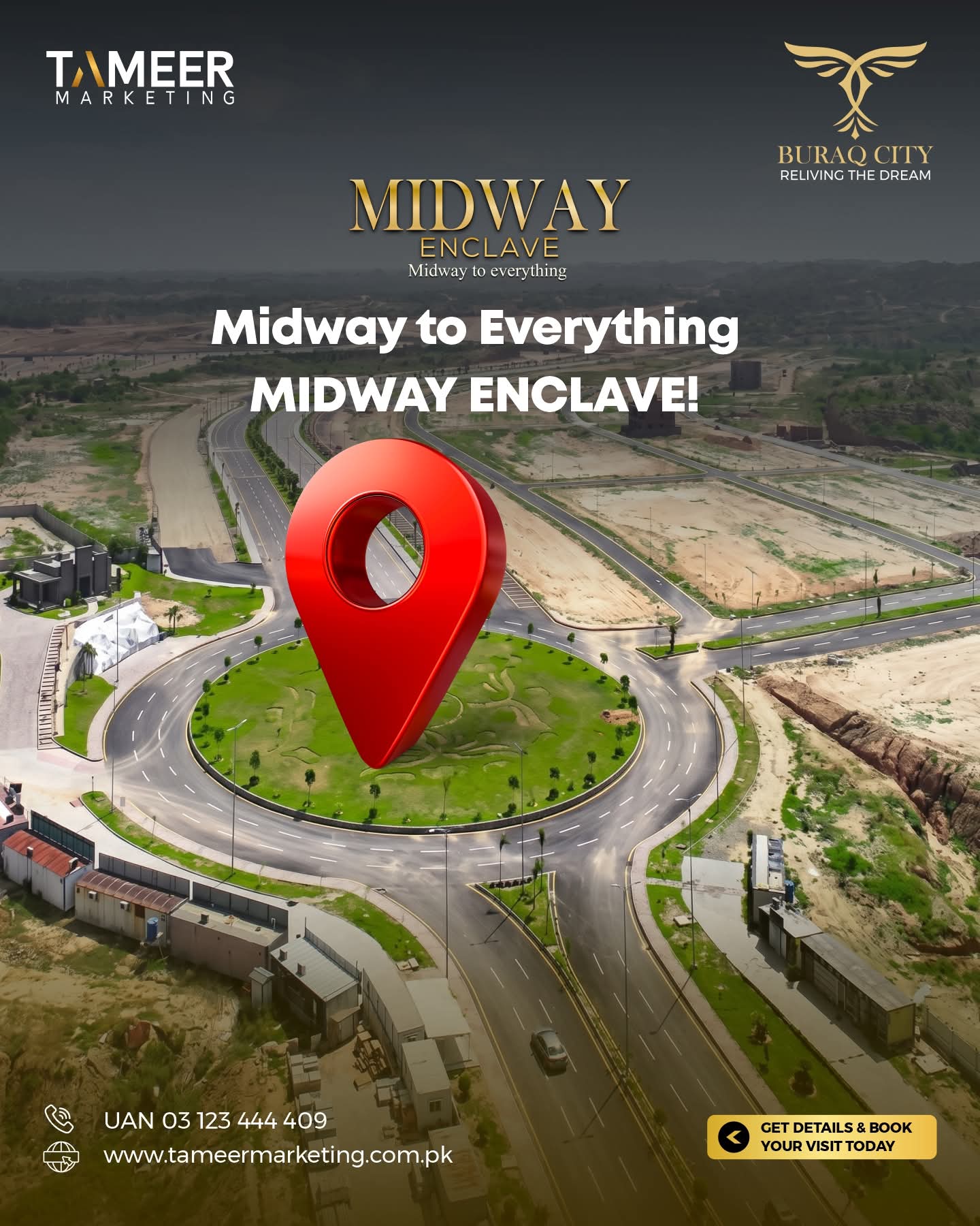 Midway to Everything — Location